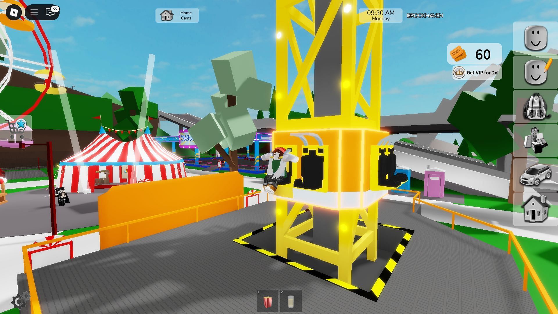 The Yell-O-Vator (Image via Roblox)